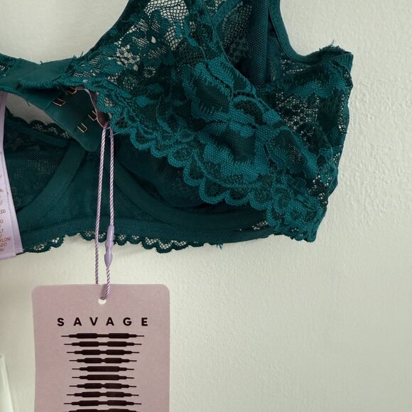 Savage x Fenty 32 C Lace Bra - Picture 2 of 3